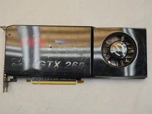 EVGA NVIDIA GeForce GTX 260 (896P31255AR) 896MB GDDR3 SDRAM PCI Express x16... - Bild 1 von 2