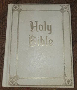 Vintage Holy Bible Guiding Light Edition Large Padded Cover - Picture 1 of 9