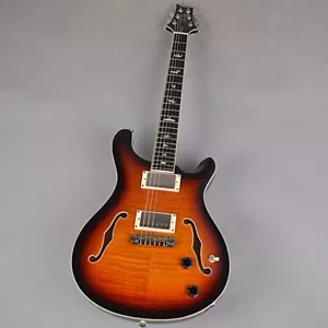 New Paul Reed Smith SE HollowbodyII Tri-color Sunburst Electric Guitar - Picture 1 of 12