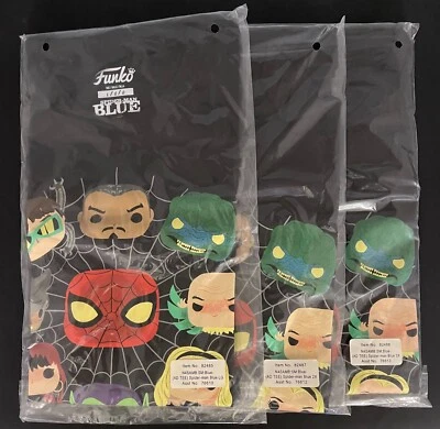 Funko Pop! Marvel Collector Corps Spider-Man Blue T-Shirt Mens Sizes