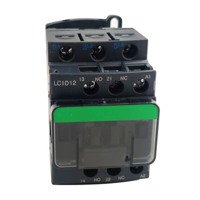 Contactor LC1D12M7 220V bobina AC 12A reemplazo Deca Schneider Contactor LC1D12M7 Foto 1 de 4