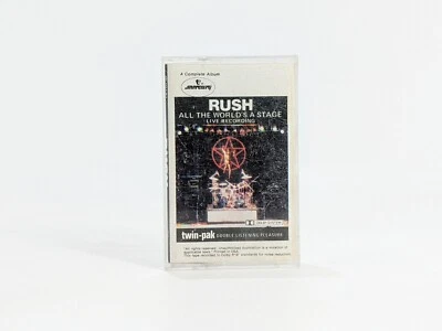 rush all the world's a stage live recording cassette - Image 1 of 4