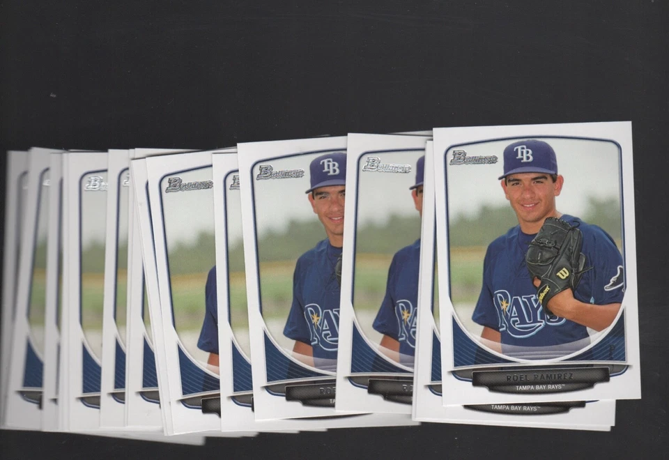 (125) COUNT LOT ROEL RAMIREZ 2013 BOWMAN DRAFT PICKS PROSPECTS ROOKIE #BDPP67 - Image 1 of 1