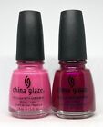 China Glaze Nail Polish 100 Proof Pink 575 + It's 5 o'clock Somewhre 70637