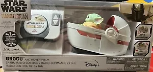 Disney Star Wars The Mandalorian Grogu and Hover Pram Radio Control - Picture 1 of 3