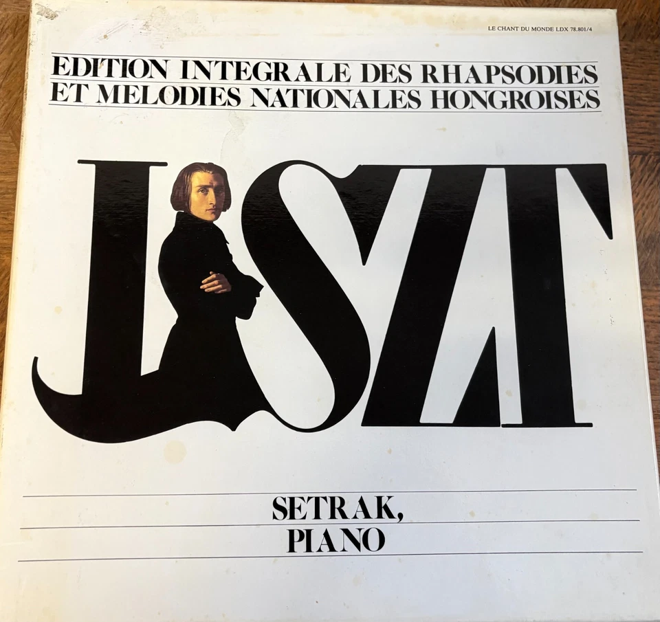 SETRAK / LISZT  complete rhapsodies & magyar dallok   /  LE CHANT DU MONDE - Image 1 of 1