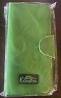 Kenchii Pet Faux Leather 5-Shear Zipper Case In Green