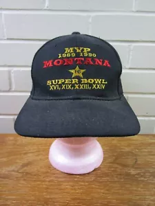 Vintage San Francisco 49ers Snapback Hat 80s Joe Montana LA Gear Super Bowl MVP - Picture 1 of 9