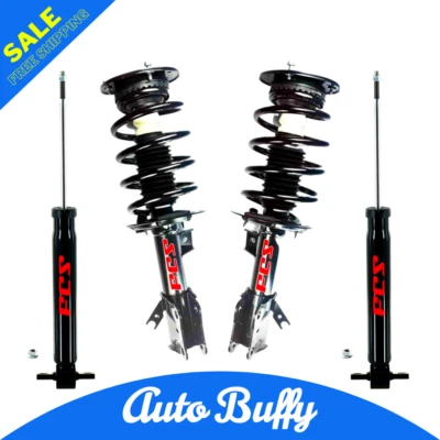 FCS 2 Front Complete Strut & 2 Rear Shock Set 4PCS Fits 2013-2019 Ford Fusion — 第 1/4 张图片