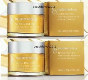 Nutrimetics Nutri Rich Oil 60ml x 2 rrp $160 - Picture 1 of 3
