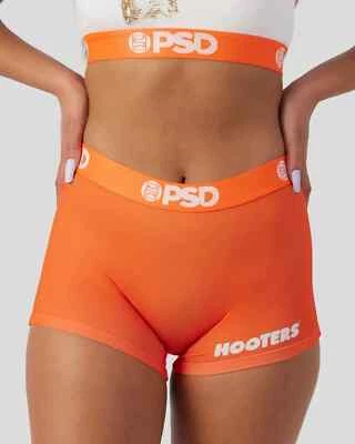 Roupa íntima elástica PSD Hooters uniforme masculino feminino laranja médio QLW57 - Imagem 1 de 4
