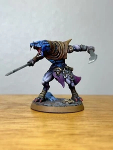 Painted Yuan-ti from Artisan Guild, Painted D&D Miniature, Painted Pathfinder - Picture 1 of 12