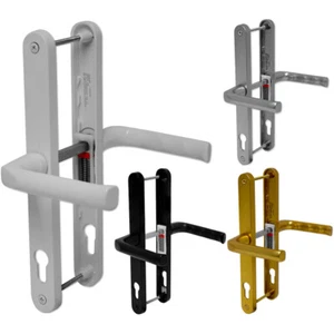 Par de palancas de resorte con manija de puerta uPVC Hoppe London 92 mm PZ 240 mm - Imagen 1 de 6