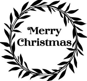 Merry Christmas Vinyl Decal sticker car/truck laptop window custom - Picture 1 of 2