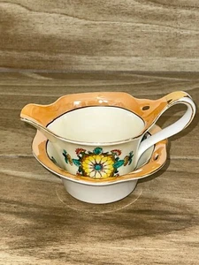Juego de lustre vintage Noritake crema y azúcar color crema pintado a mano único - Imagen 1 de 9
