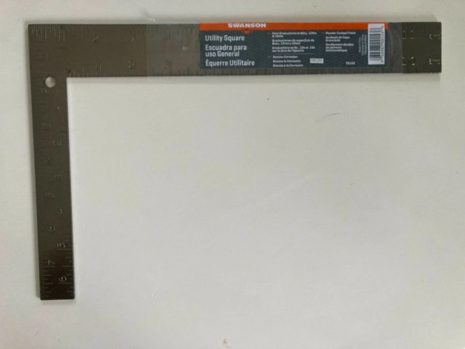 swanson ts153 8 x 12 utility square - Image 1 of 1