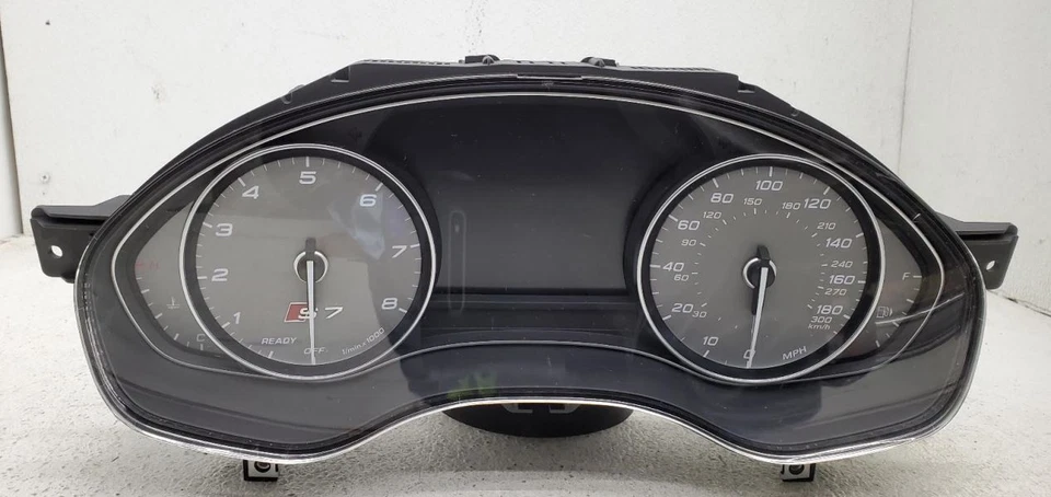 Velocímetro Cluster MPH sin crucero adaptativo compatible con 16 AUDI S7 572502 Foto 1 de 4