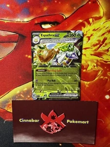 Espathra ex - 006/091 Paldean Fates Double Rare Pokémon - NM/MINT - Picture 1 of 2