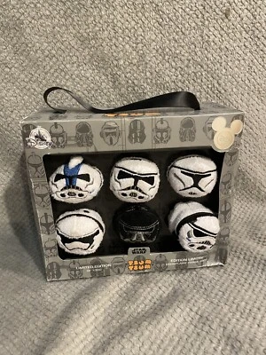 New 2017 Disney D23 Expo Star Wars Stormtrooper Mini Tsum Tsum Box Set of 6 - Image 1 of 3