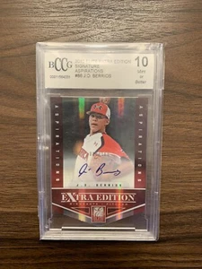 Jose Berrios 2012 Elite Extra Edition Aspirations 021/1 00 Rookie Auto BCCG 10 - Picture 1 of 2