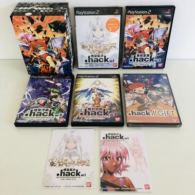 PS2 Dot hack 1 2 3 4 Gift Box Infection Mutation Outbreak Quarantine - Image 1 of 4