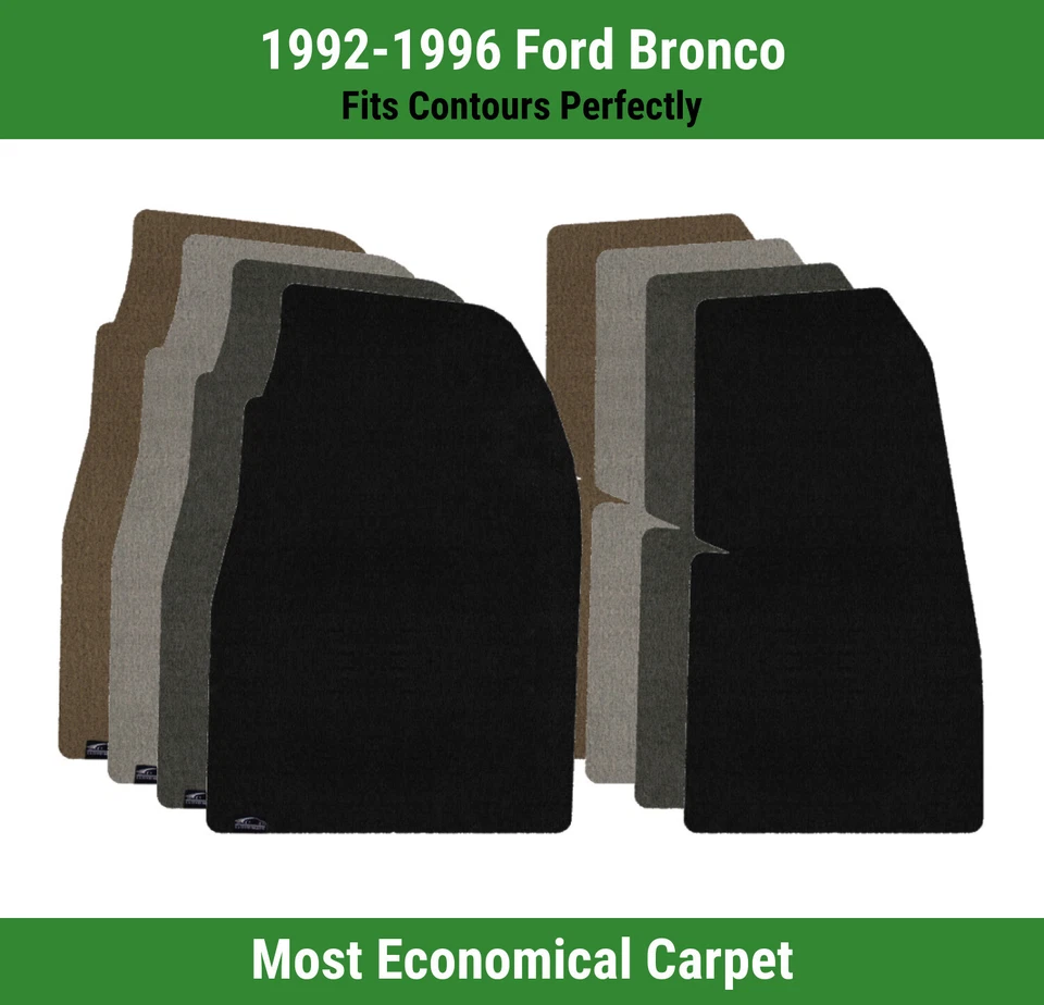 Alfombrillas de primera fila Lloyd Velourtex para Ford Bronco 1992-1996  Foto 1 de 4