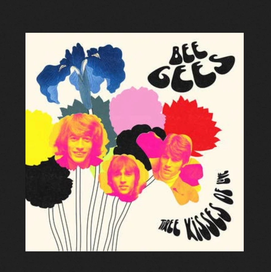 Bee Gees - Three Kisses Of Love  - Numbered Color Vinyl - LP RSD BF 2021 - NEW - Image 1 of 1