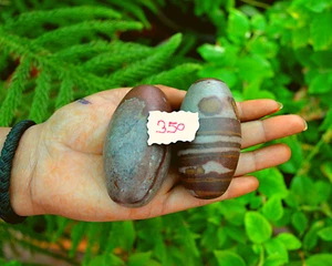 Shiva Lingam Stone Narmada River India Excellent & Attractive Lingam 350 - Picture 1 of 7