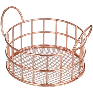 1 Stück Korb Schmiedeeisen Schreibtisch Aufbewahrung Eierhalter Spender Behälter Metall - Bild 1 von 12