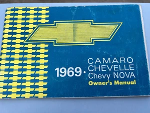 1969 Survivor Chevy 3955544 Camaro,Chevelle,Chevy,Nova Owner Manual 2nd Edition - Bild 1 von 5