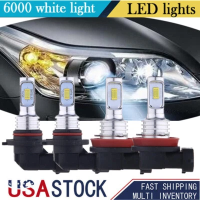 Kit de bombillas LED de haz alto y bajo para Honda Accord 1990-2007 Combo 9005 9006 Foto 1 de 4