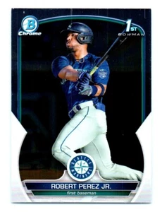 Bowman Chrome Prospects 2023 Robert Perez Jr. Rookie Seattle Mariners #BCP-124 - Foto 1 di 2
