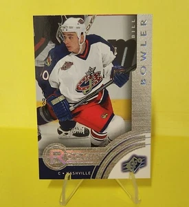 2001-02 SPx /999 Bill Bowler #110 Rookie RC - Bild 1 von 2