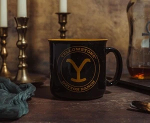 Yellowstone Dutton Ranch Keramik Camper Becher Kaffeetasse 20oz NEU - Bild 1 von 3