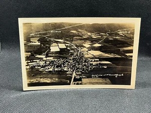 RPPC VISTA AÉREA DE MCCONNELSBURG, PA U. S. 30, LINCOLN HIGHWAY - Imagen 1 de 2