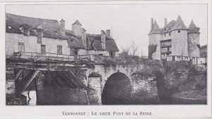 1910 -- VERNONNET LE VIEUX PONT DE LA SEINE 3J873 - Foto 1 di 1