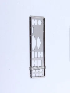 IO I/O Shield For backplate ASUS P5QL-EM Motherboard Backplate OEM - Afbeelding 1 van 1