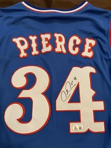 Camiseta firmada por Paul Pierce camiseta firmada por Kansas BAS Kansas Jayhawks camiseta firmada - Imagen 1 de 9