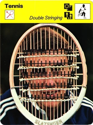 Tarjeta deportiva de tenis de doble cuerda Christophe Roger-Vasselin 1979 #46-03 Foto 1 de 2