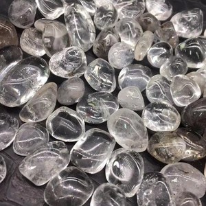 Natürlicher Herkimer Diamant Stein Quarz Kristall Chips Trommelstein Heilung 100g - Bild 1 von 11