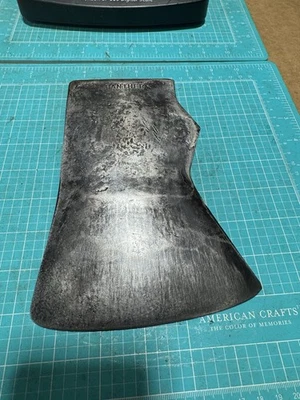 Cabeza de hacha vintage estampada con patrón de jersey de una sola broca 3 lb 11 oz (101) Foto 1 de 4