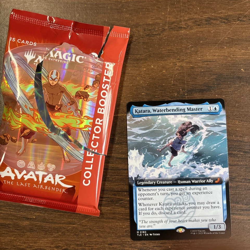 1x - Katara, Waterbending Master - Extended Art #180 - Avatar: Eternal - NM MTG - Image 1 of 1