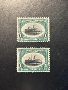 2 US STAMPS #294 MINT NH/H OG 1901 PLEASE SEE IMAGES! READ DESCRIPTION! - Picture 1 of 7