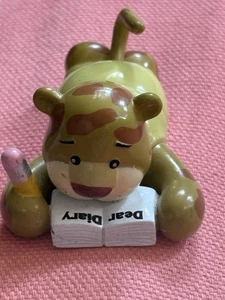 GANZ W Kunststoff TigerLaying Down Writing In Diary Figur - Bild 1 von 14