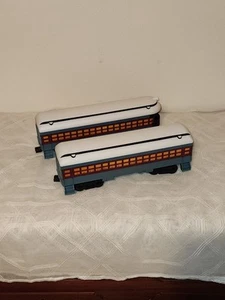 Lionel Polar Express 7-11803 Passenger & Observation Cars Replacement Train Lot - Picture 1 of 8