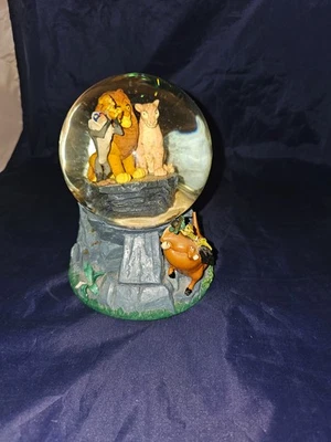 Globo de Neve Musical Orgulho Rei Leão Disney Store Anos 90 obras círculo da vida - Imagem 1 de 4