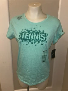 New Nike Tennis Dri Fit T Shirt Top Tee Sz Medium - Picture 1 of 4