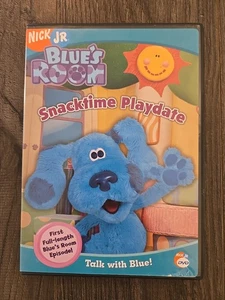 Blue's Clues - Blues Room - Snacktime Playdate DVD 2004 NICK JR TV RARE OOP - Imagen 1 de 4