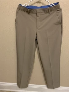 L@@K- Boys’ IZOD Khaki Dress Pants (Polyester/Rayon) Size 16 Husky Nice! EUC - Picture 1 of 7