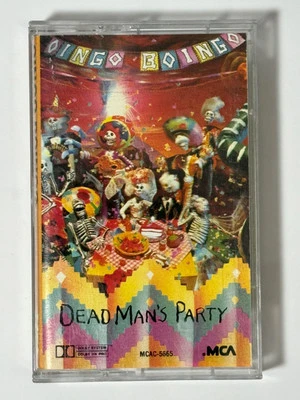Oingo Boingo Dead Man's Party 9 pistas 1985 cinta de casete discos MCA MCAC-5665 Foto 1 de 4